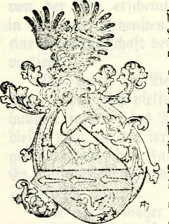 An illustration from Deutsches Geschlechterbuch (Genealogisches Handbuch bürgerlicher Familien.), 1889, leaf 65