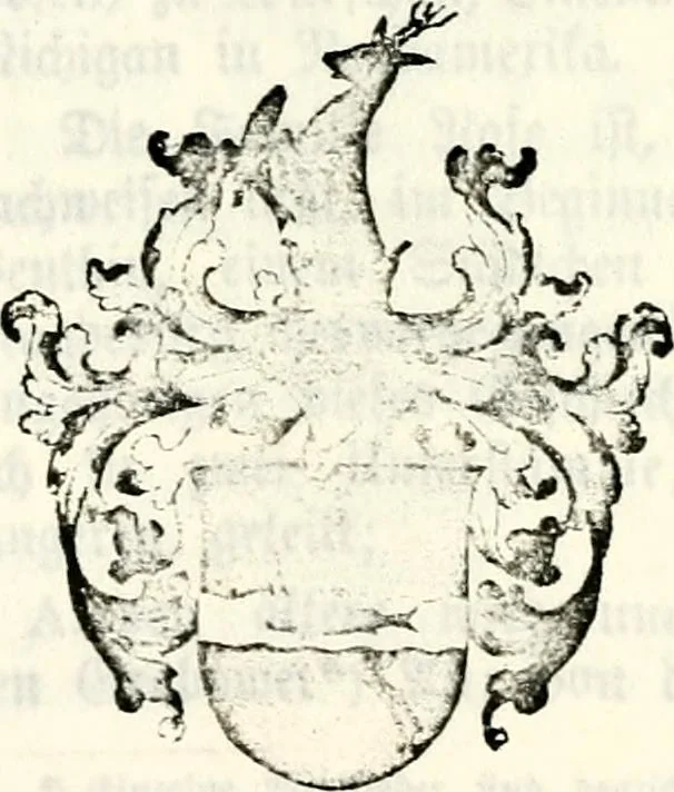 An illustration from Deutsches Geschlechterbuch (Genealogisches Handbuch bürgerlicher Familien.), 1889, leaf 833