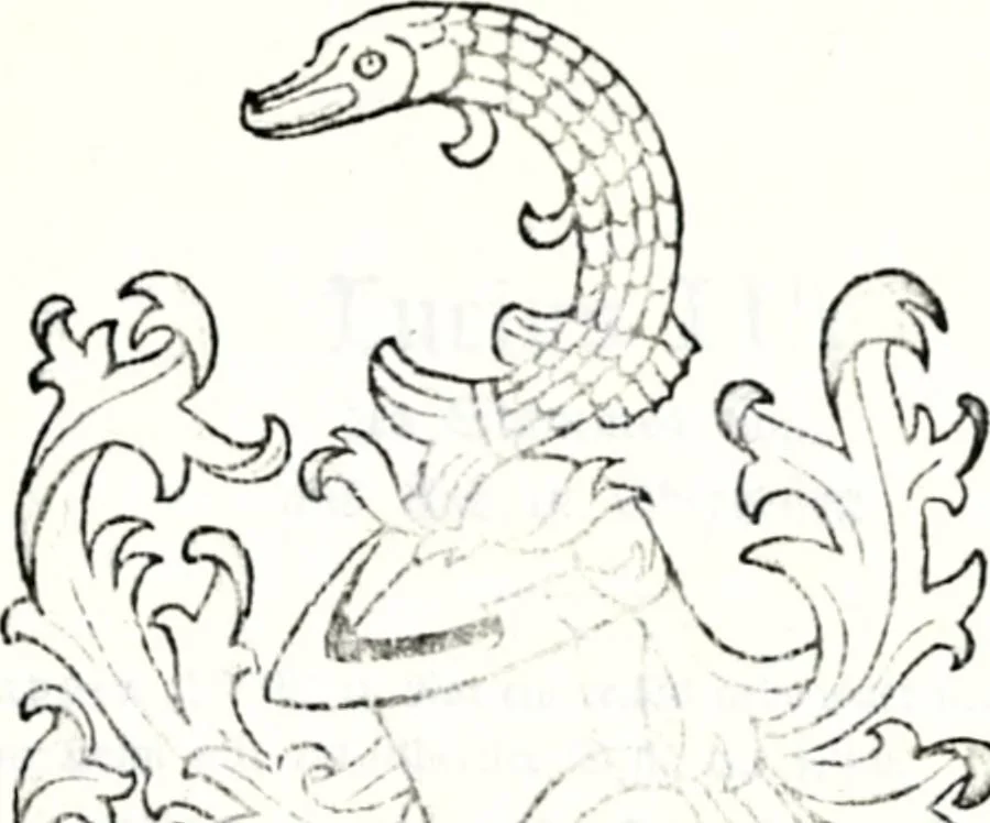An illustration from Deutsches Geschlechterbuch (Genealogisches Handbuch bürgerlicher Familien.), 1889, leaf 142
