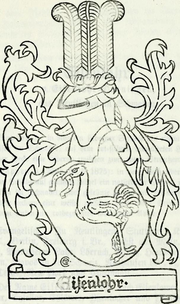 An illustration from Deutsches Geschlechterbuch (Genealogisches Handbuch bürgerlicher Familien.), 1889, leaf 209