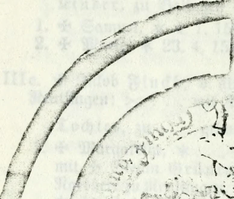 An illustration from Deutsches Geschlechterbuch (Genealogisches Handbuch bürgerlicher Familien.), 1889, leaf 425