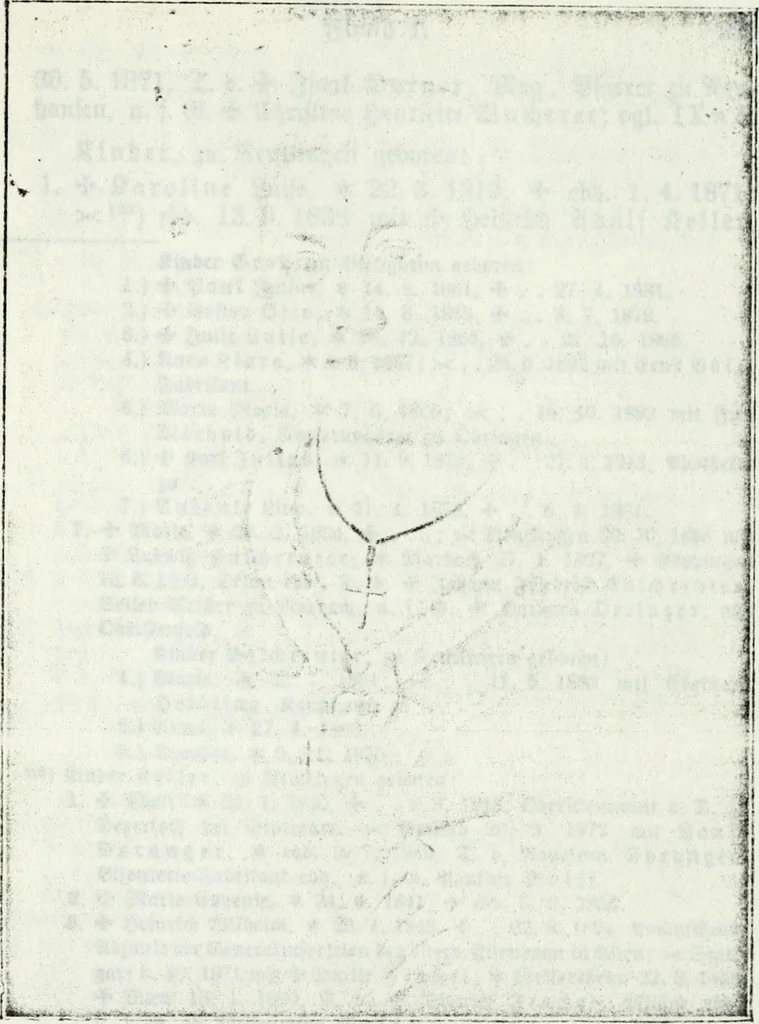 An illustration from Deutsches Geschlechterbuch (Genealogisches Handbuch bürgerlicher Familien.), 1889, leaf 659