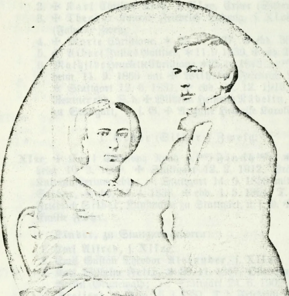 An illustration from Deutsches Geschlechterbuch (Genealogisches Handbuch bürgerlicher Familien.), 1889, leaf 737
