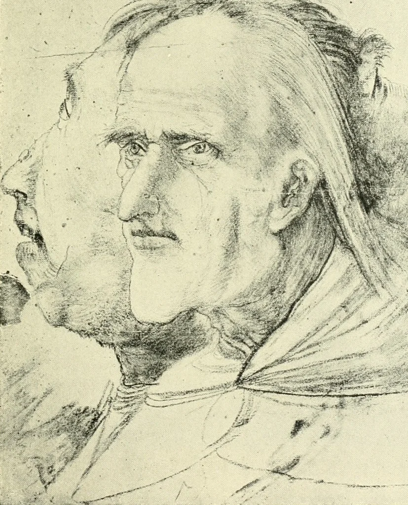 An illustration from Deutsche Zeichner von der Gotik bis zum Rokoko, 1921, leaf 108