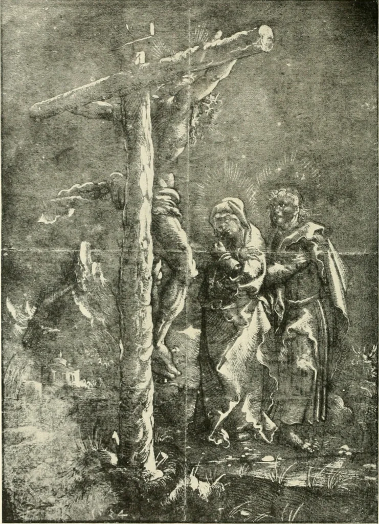 An illustration from Deutsche Zeichner von der Gotik bis zum Rokoko, 1921, leaf 109