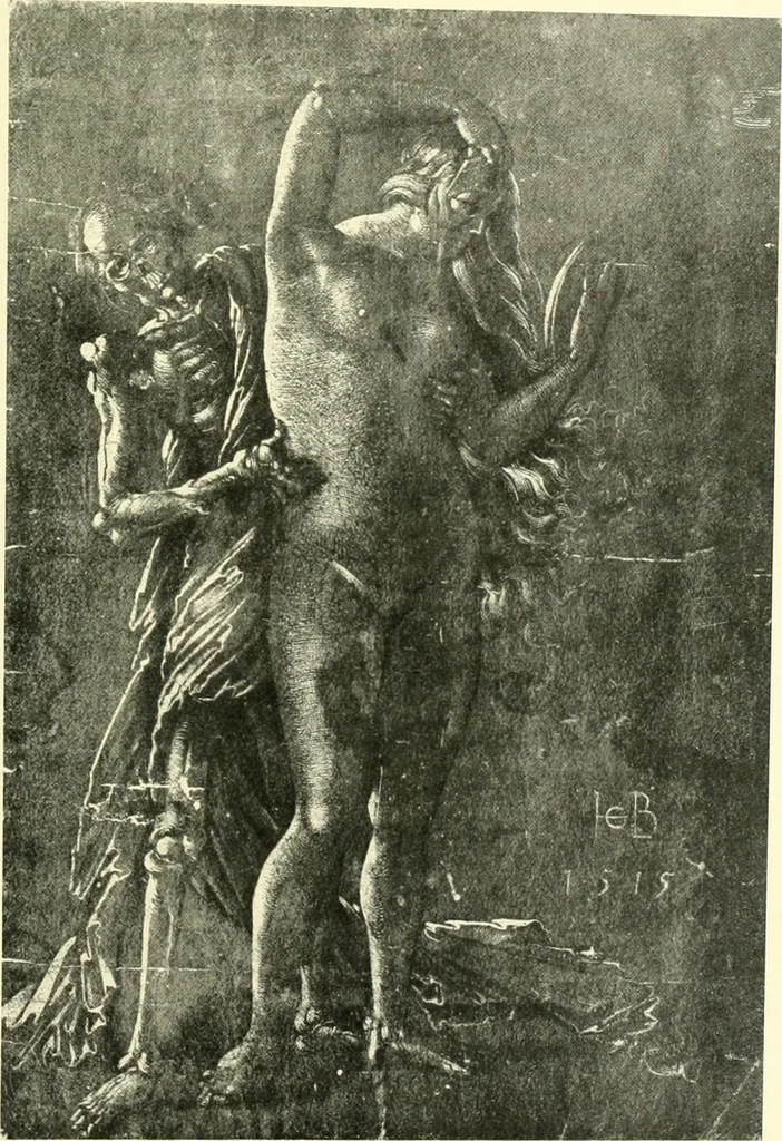 An illustration from Deutsche Zeichner von der Gotik bis zum Rokoko, 1921, leaf 110