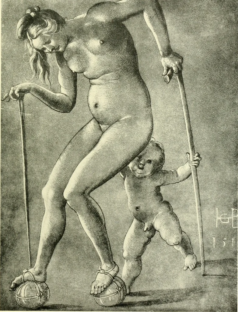 An illustration from Deutsche Zeichner von der Gotik bis zum Rokoko, 1921, leaf 114