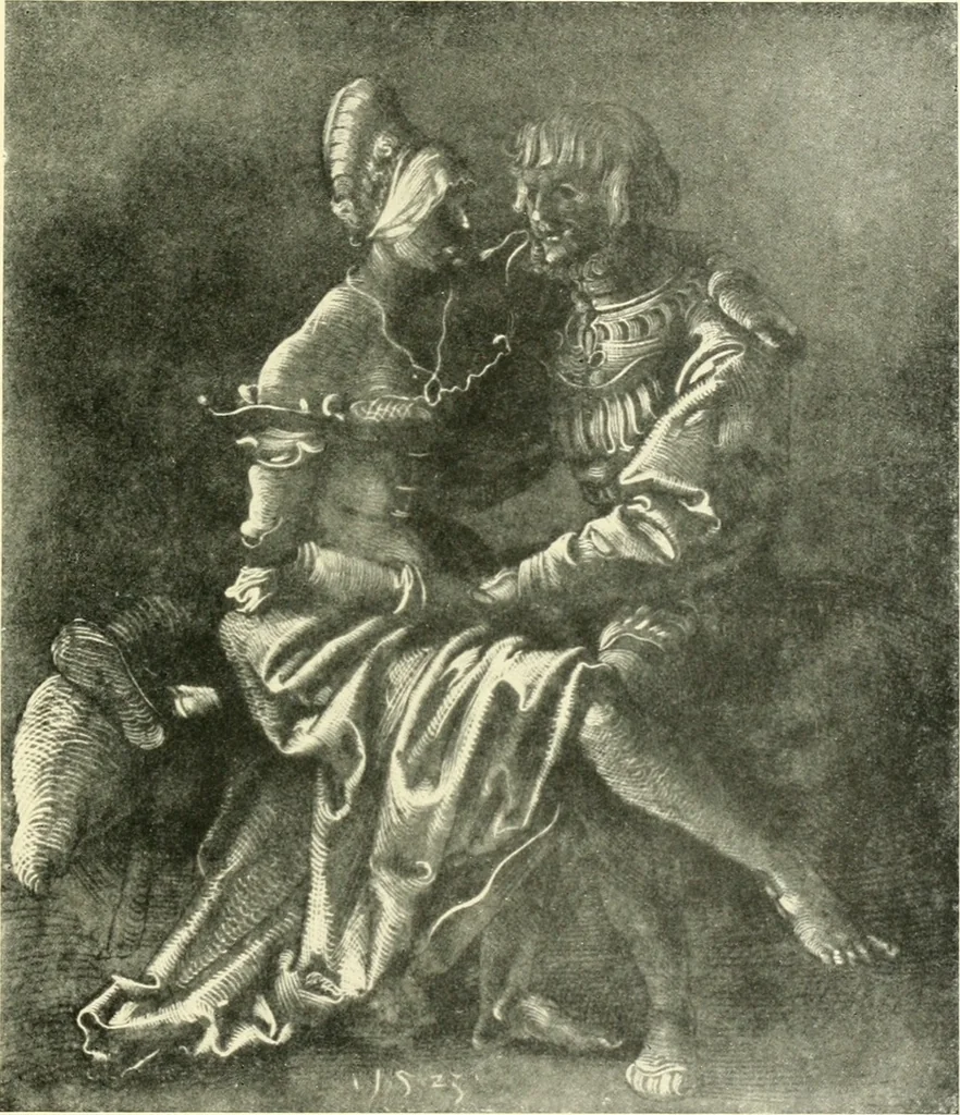 An illustration from Deutsche Zeichner von der Gotik bis zum Rokoko, 1921, leaf 116