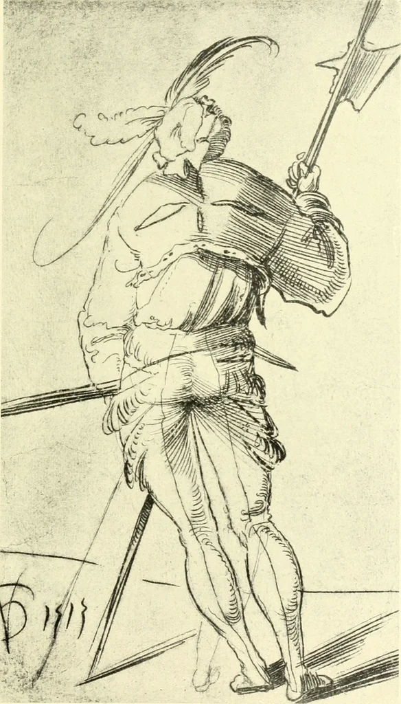 An illustration from Deutsche Zeichner von der Gotik bis zum Rokoko, 1921, leaf 118