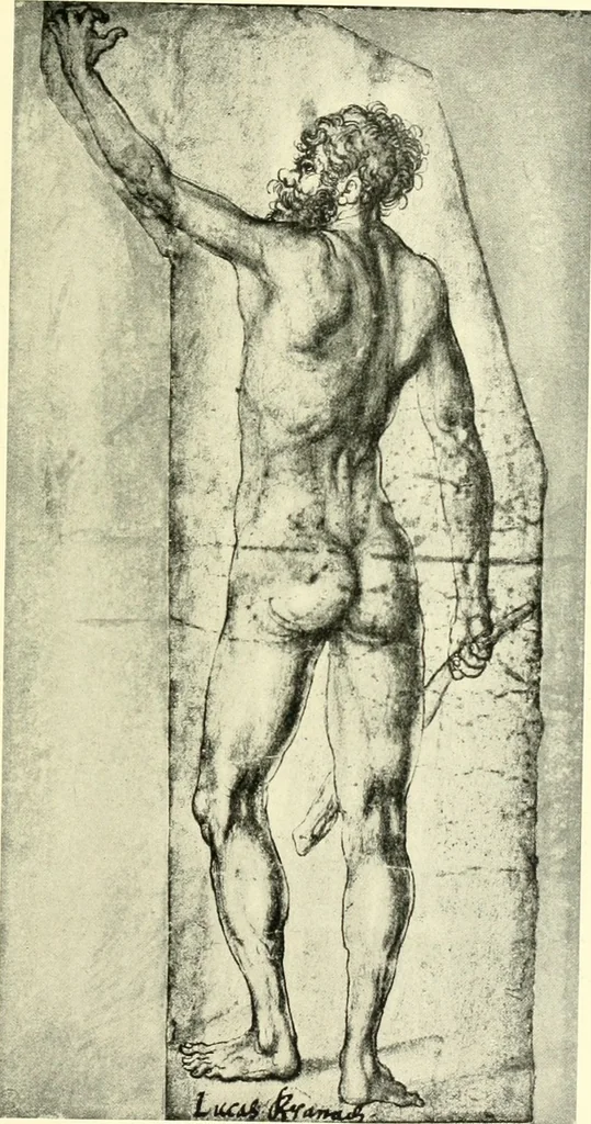 An illustration from Deutsche Zeichner von der Gotik bis zum Rokoko, 1921, leaf 122