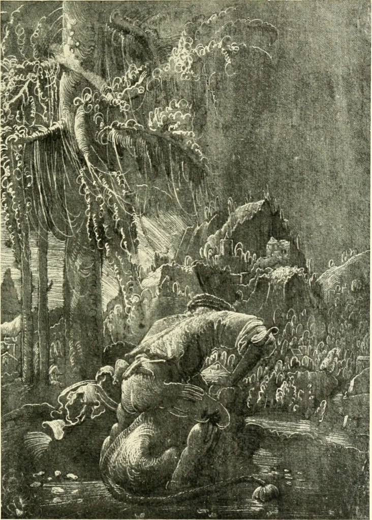 An illustration from Deutsche Zeichner von der Gotik bis zum Rokoko, 1921, leaf 126