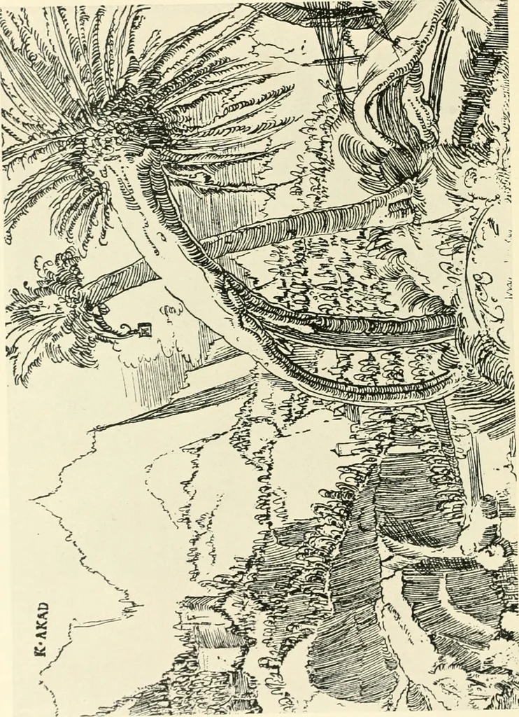 An illustration from Deutsche Zeichner von der Gotik bis zum Rokoko, 1921, leaf 127