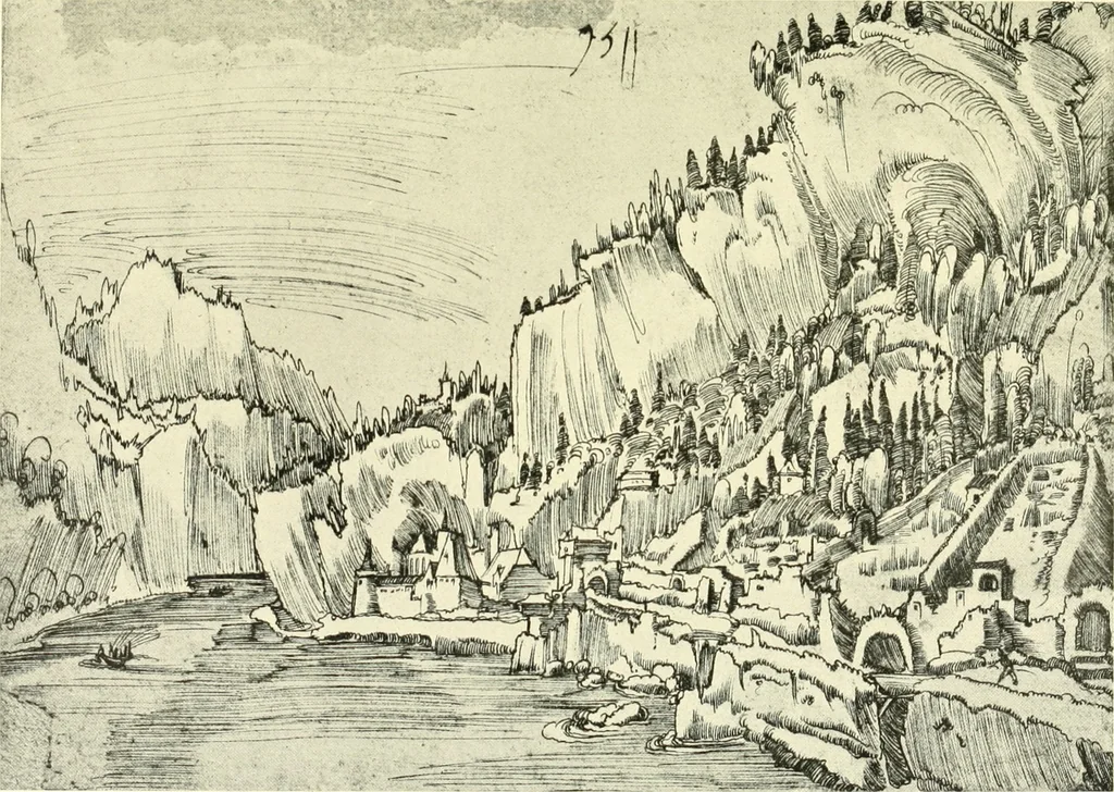 An illustration from Deutsche Zeichner von der Gotik bis zum Rokoko, 1921, leaf 128
