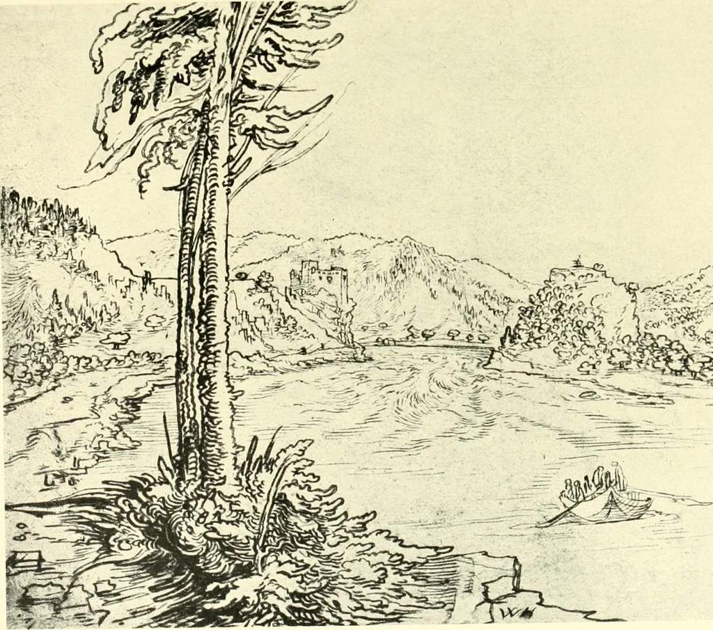 An illustration from Deutsche Zeichner von der Gotik bis zum Rokoko, 1921, leaf 130