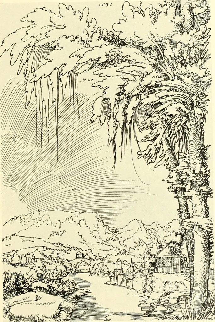 An illustration from Deutsche Zeichner von der Gotik bis zum Rokoko, 1921, leaf 134