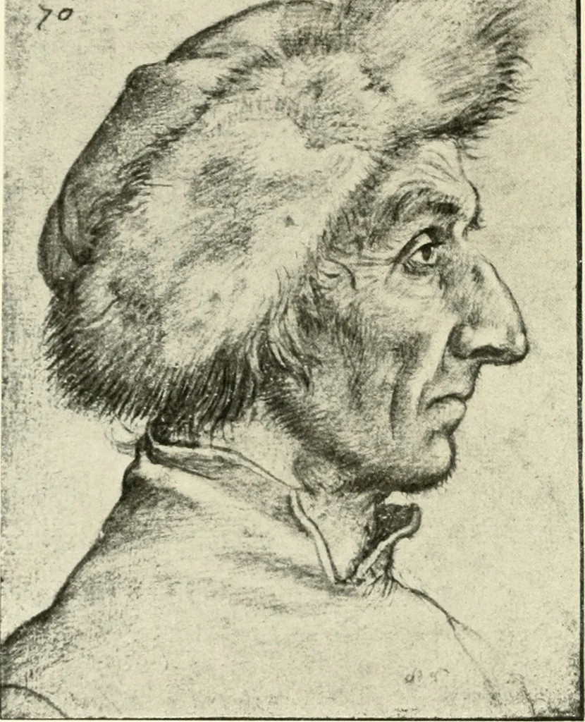 An illustration from Deutsche Zeichner von der Gotik bis zum Rokoko, 1921, leaf 137
