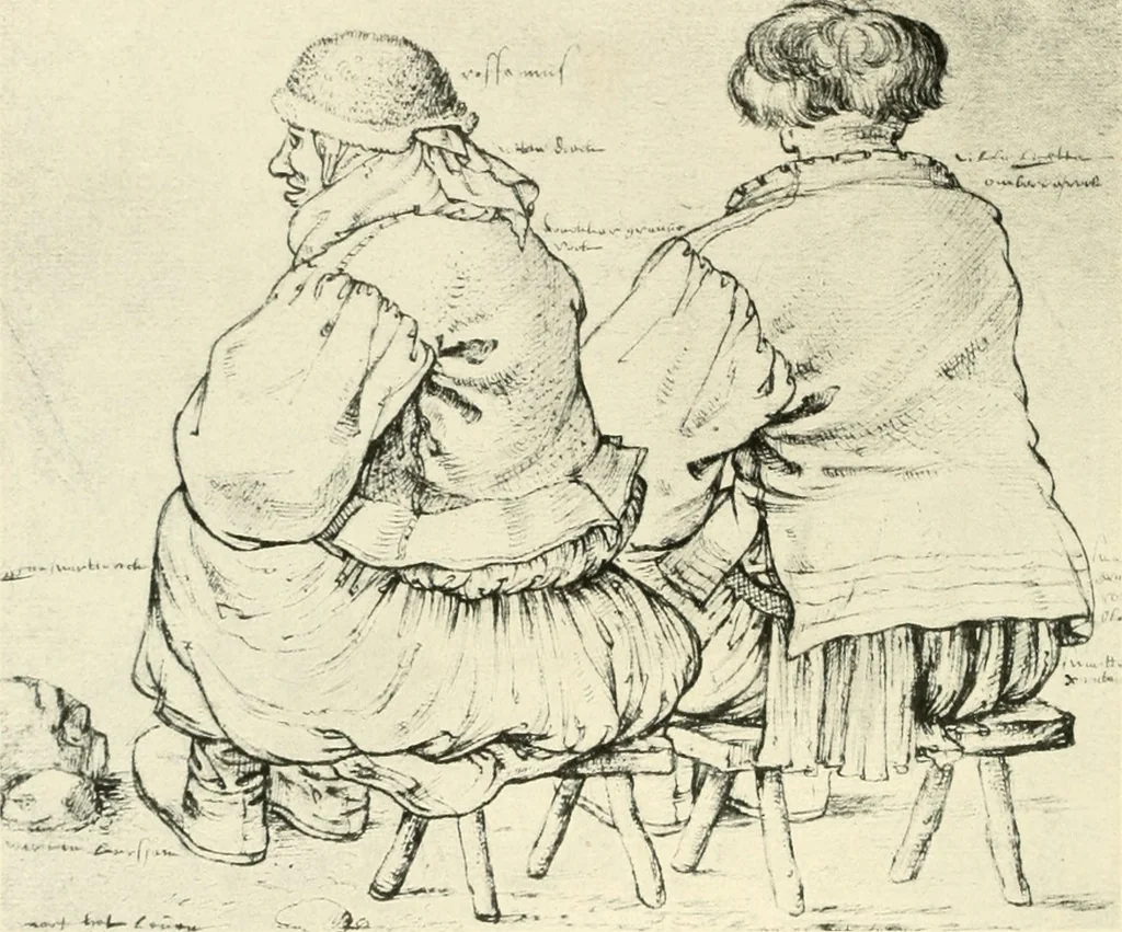 An illustration from Deutsche Zeichner von der Gotik bis zum Rokoko, 1921, leaf 147