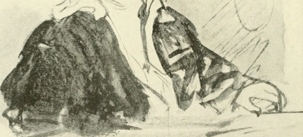 An illustration from Deutsche Zeichner von der Gotik bis zum Rokoko, 1921, leaf 153