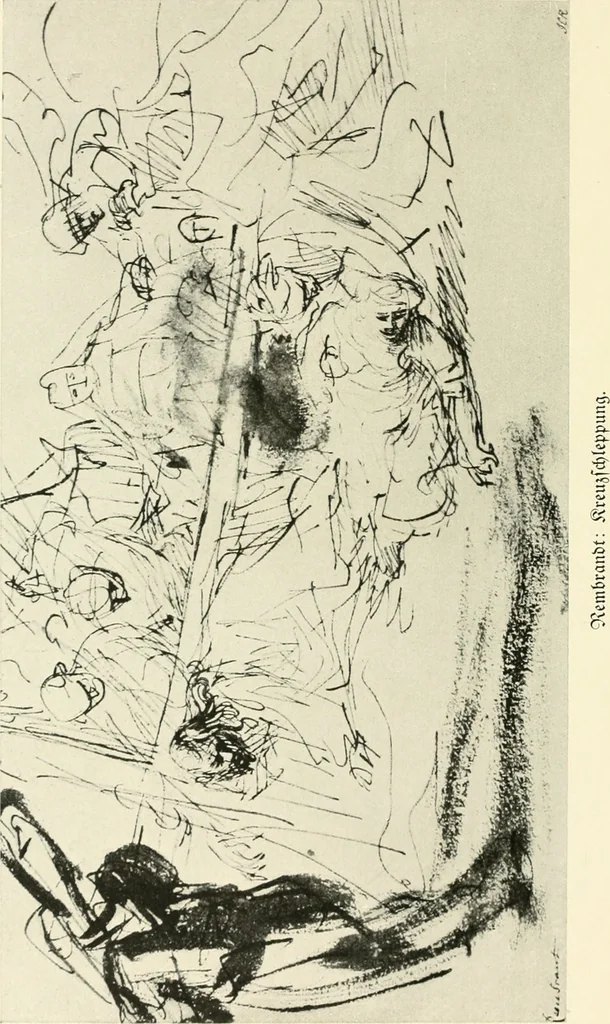 An illustration from Deutsche Zeichner von der Gotik bis zum Rokoko, 1921, leaf 155