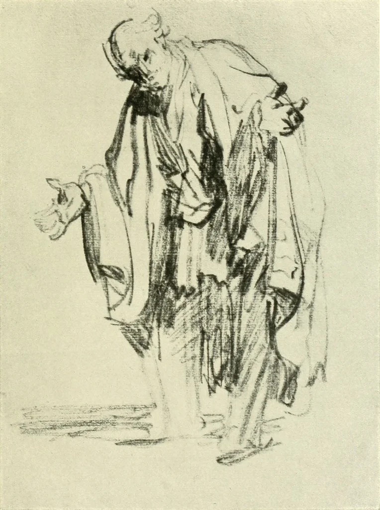 An illustration from Deutsche Zeichner von der Gotik bis zum Rokoko, 1921, leaf 158