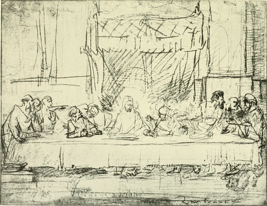 An illustration from Deutsche Zeichner von der Gotik bis zum Rokoko, 1921, leaf 160