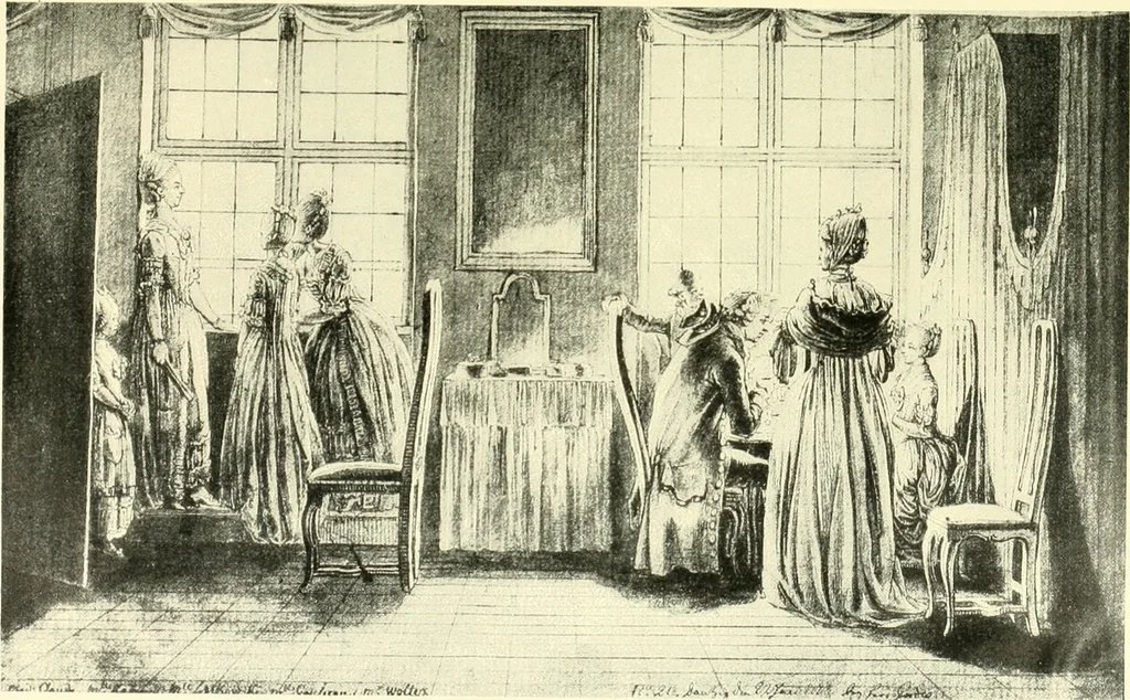An illustration from Deutsche Zeichner von der Gotik bis zum Rokoko, 1921, leaf 168