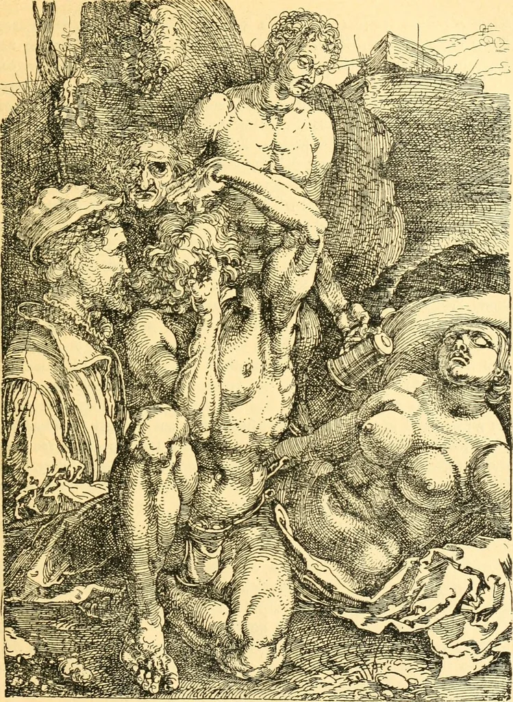 An illustration from Deutsche Zeichner von der Gotik bis zum Rokoko, 1921, leaf 38