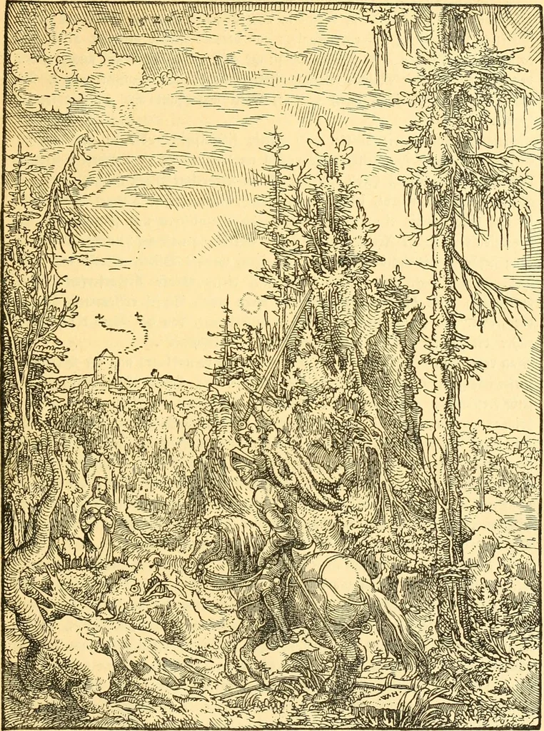 An illustration from Deutsche Zeichner von der Gotik bis zum Rokoko, 1921, leaf 44