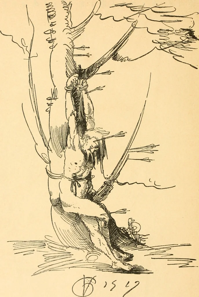 An illustration from Deutsche Zeichner von der Gotik bis zum Rokoko, 1921, leaf 5