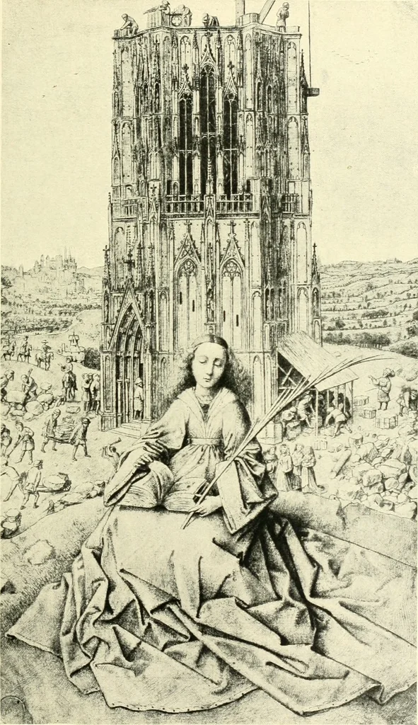 An illustration from Deutsche Zeichner von der Gotik bis zum Rokoko, 1921, leaf 74