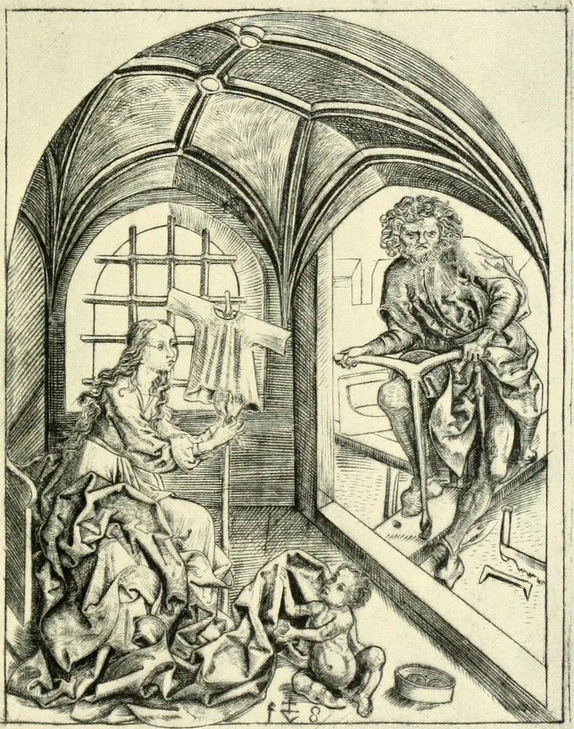 An illustration from Deutsche Zeichner von der Gotik bis zum Rokoko, 1921, leaf 86