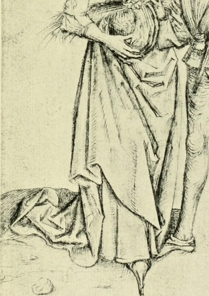 An illustration from Deutsche Zeichner von der Gotik bis zum Rokoko, 1921, leaf 88