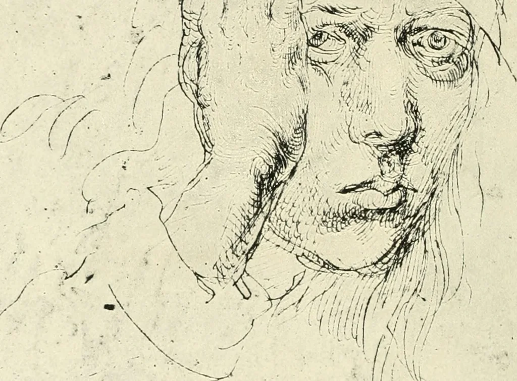 An illustration from Deutsche Zeichner von der Gotik bis zum Rokoko, 1921, leaf 91