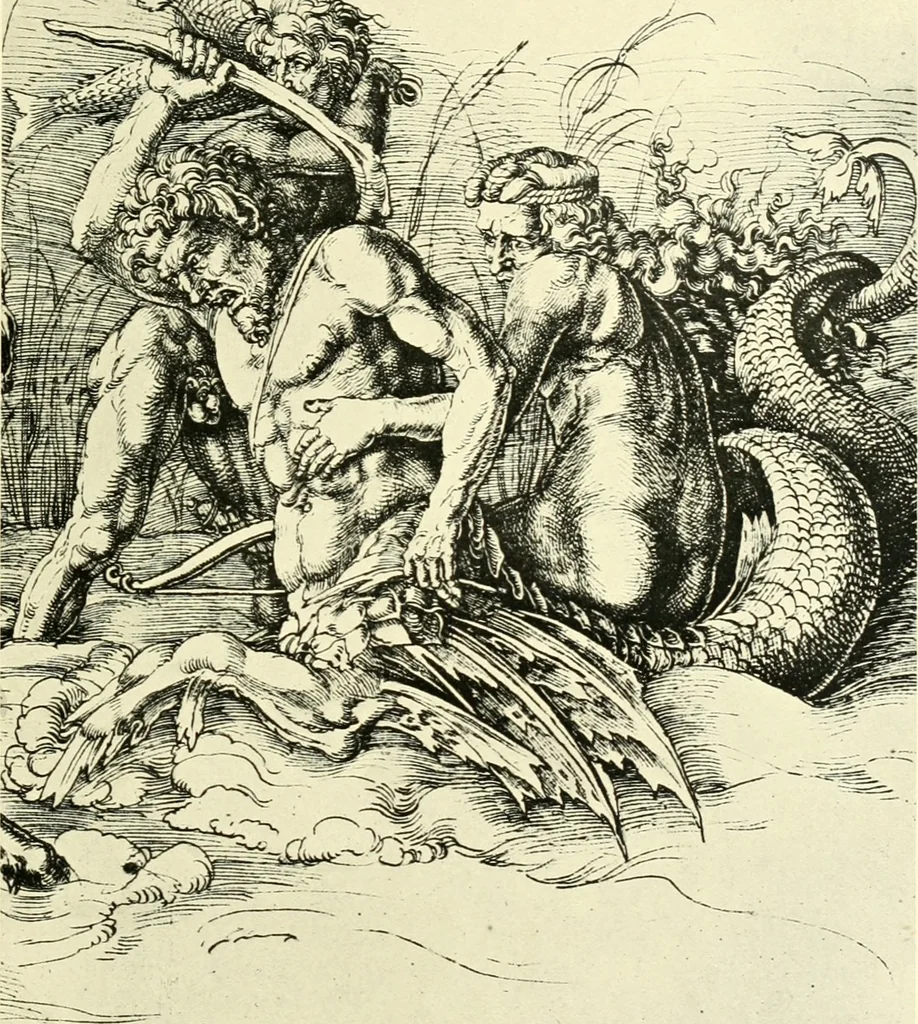 An illustration from Deutsche Zeichner von der Gotik bis zum Rokoko, 1921, leaf 94