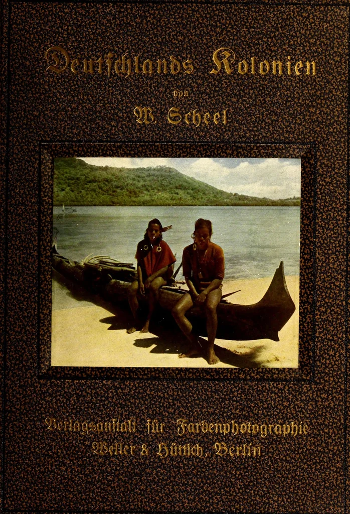 An illustration from Deutschlands Kolonien in achtzig farbenphotographischen Abbildungen : nach eigenen Naturaufnahmen, 1914, leaf 1