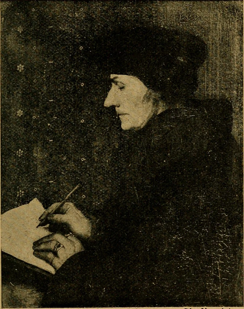 An illustration from Deux heures au Musee du Louvre (peinture) = Two hours at the Louvre (painting), 1912, leaf 85
