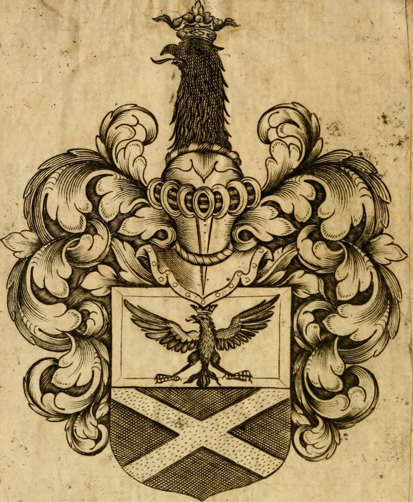 An illustration from Deux sermons sur la matière de la iustification, et de la sanctification, 1658, leaf 1