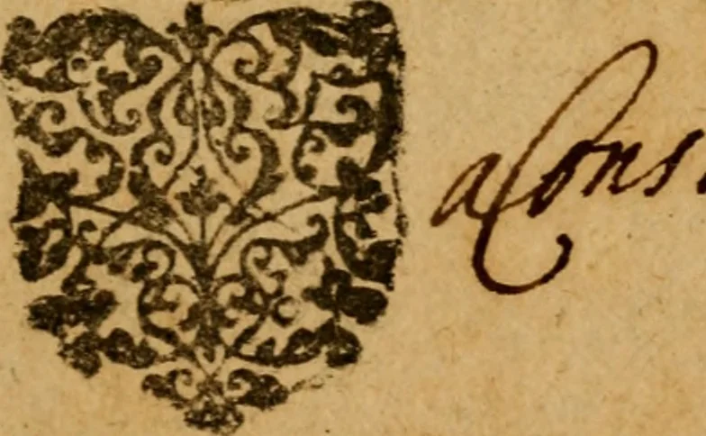 An illustration from Deux sermons sur la matière de la iustification, et de la sanctification, 1658, leaf 4
