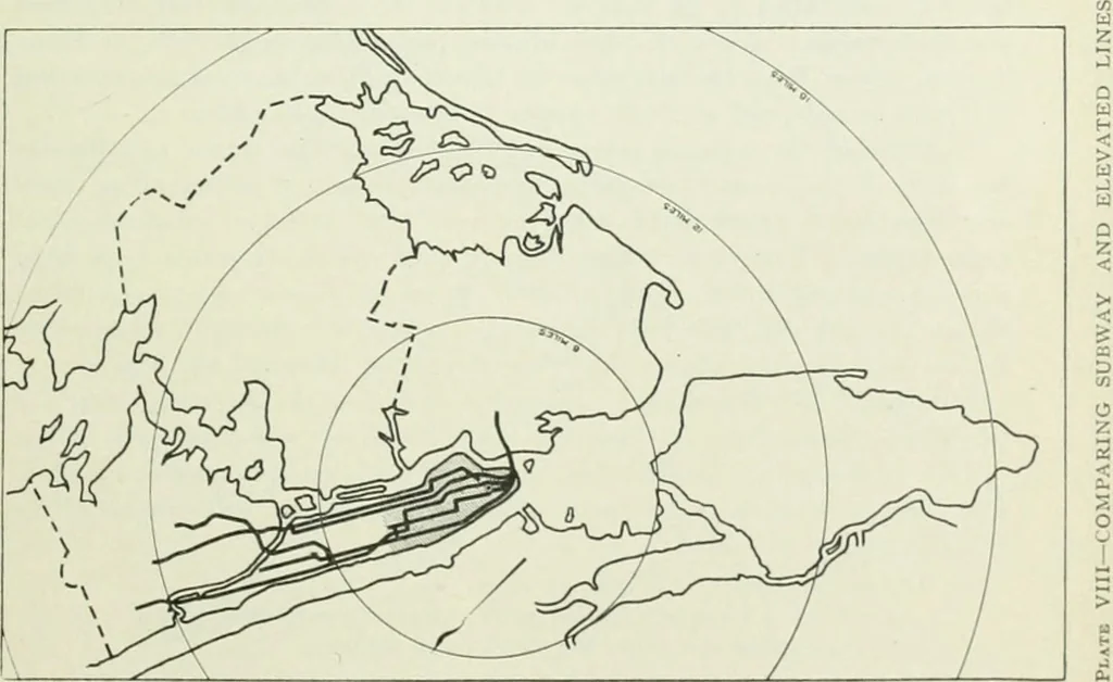 An illustration from Development and present status of city planning in New York City, 1914, leaf 64