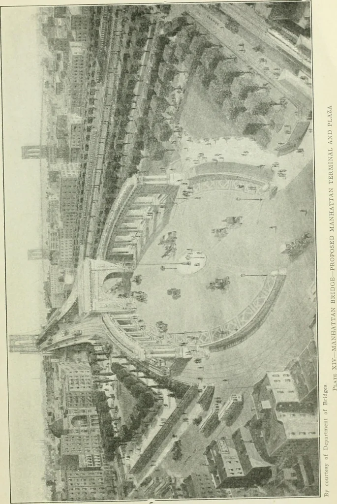 An illustration from Development and present status of city planning in New York City, 1914, leaf 82