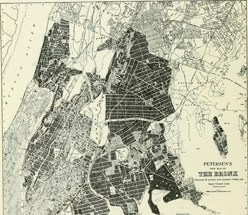 An illustration from Development and present status of city planning in New York City, 1914, leaf 89