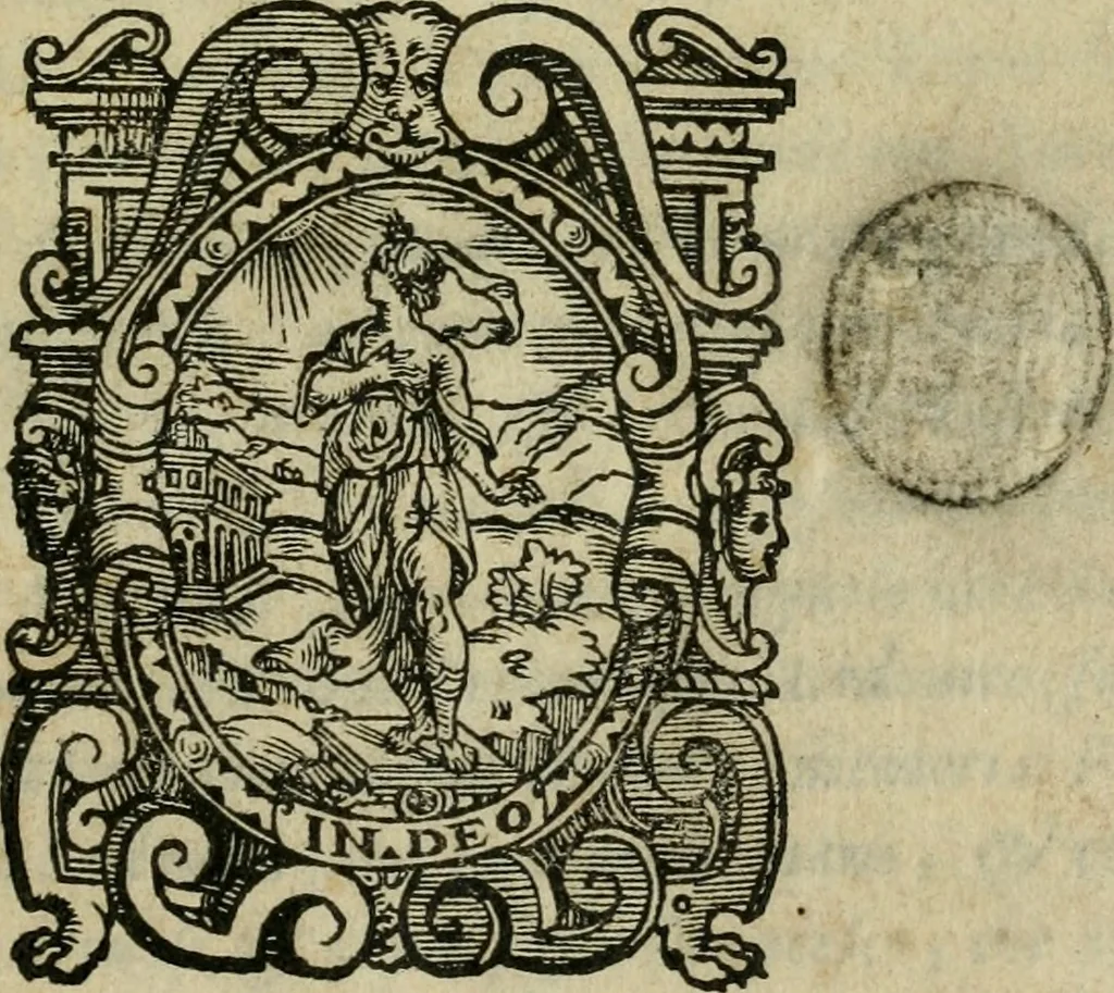 An illustration from De' veri precetti della pittvra, libri tre, 1587, leaf 4