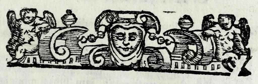 An illustration from De veterum acclamationibus et plausu libri septem Francisci Bernardini Ferrarii .., 1627, leaf 155