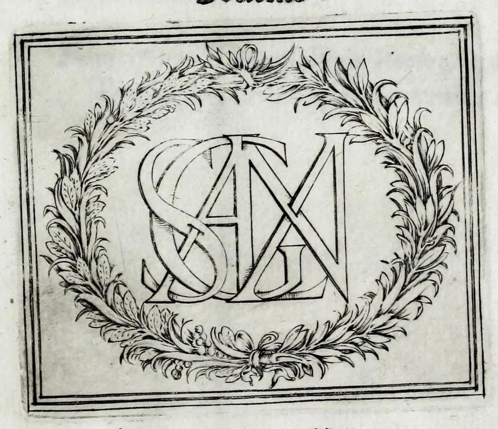An illustration from De veterum acclamationibus et plausu libri septem Francisci Bernardini Ferrarii .., 1627, leaf 5