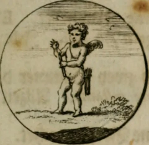 An illustration from Devises et emblemes anciennes & modernes, tirées des plus celebres auteurs, oder, Emblematische Gemüths-Vergnügung : bey Betrachtung siben hundert und funffzehen der curieusesten und ergötzlichen Sinn-Bildern, mit ihren zuständigen teutsch-lateinisch-französisch- und italianischen Beyschrifften, 1695, leaf 108