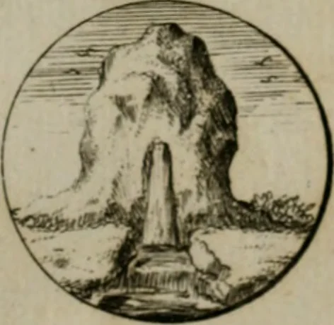 An illustration from Devises et emblemes anciennes & modernes, tirées des plus celebres auteurs, oder, Emblematische Gemüths-Vergnügung : bey Betrachtung siben hundert und funffzehen der curieusesten und ergötzlichen Sinn-Bildern, mit ihren zuständigen teutsch-lateinisch-französisch- und italianischen Beyschrifften, 1695, leaf 110