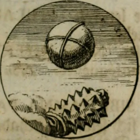An illustration from Devises et emblemes anciennes & modernes, tirées des plus celebres auteurs, oder, Emblematische Gemüths-Vergnügung : bey Betrachtung siben hundert und funffzehen der curieusesten und ergötzlichen Sinn-Bildern, mit ihren zuständigen teutsch-lateinisch-französisch- und italianischen Beyschrifften, 1695, leaf 12