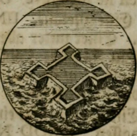 An illustration from Devises et emblemes anciennes & modernes, tirées des plus celebres auteurs, oder, Emblematische Gemüths-Vergnügung : bey Betrachtung siben hundert und funffzehen der curieusesten und ergötzlichen Sinn-Bildern, mit ihren zuständigen teutsch-lateinisch-französisch- und italianischen Beyschrifften, 1695, leaf 16