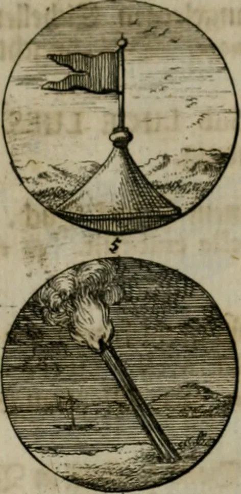 An illustration from Devises et emblemes anciennes & modernes, tirées des plus celebres auteurs, oder, Emblematische Gemüths-Vergnügung : bey Betrachtung siben hundert und funffzehen der curieusesten und ergötzlichen Sinn-Bildern, mit ihren zuständigen teutsch-lateinisch-französisch- und italianischen Beyschrifften, 1695, leaf 18