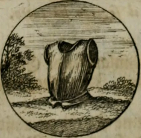 An illustration from Devises et emblemes anciennes & modernes, tirées des plus celebres auteurs, oder, Emblematische Gemüths-Vergnügung : bey Betrachtung siben hundert und funffzehen der curieusesten und ergötzlichen Sinn-Bildern, mit ihren zuständigen teutsch-lateinisch-französisch- und italianischen Beyschrifften, 1695, leaf 18